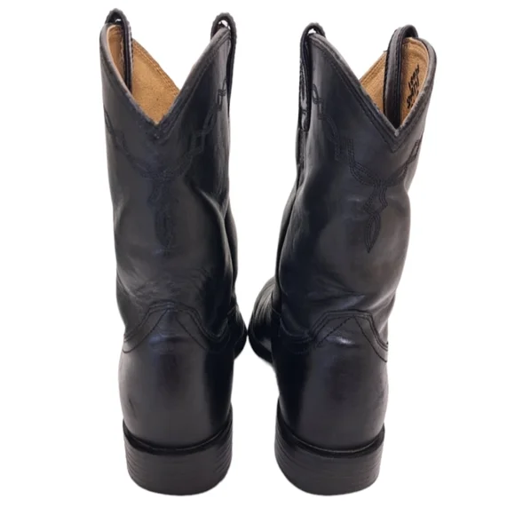 ARIAT Men's‎ Leather Upper Black Boots Size 11D